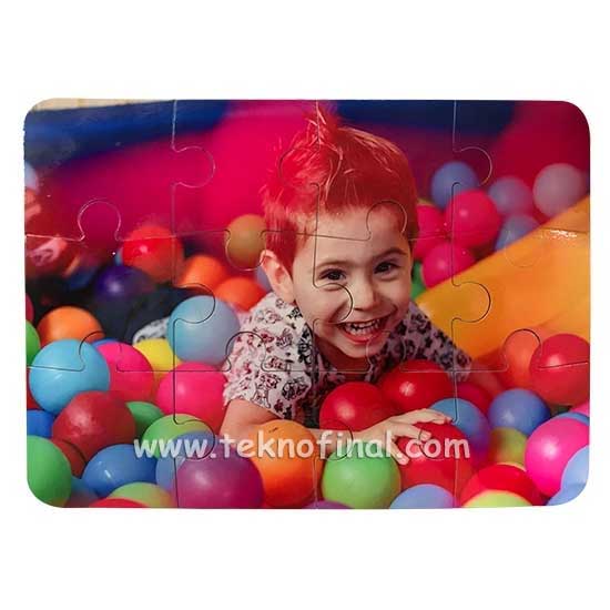 Ortaca Süblimasyon Puzzle Magnet - 10'lu Paket - CQRW - Görsel 2