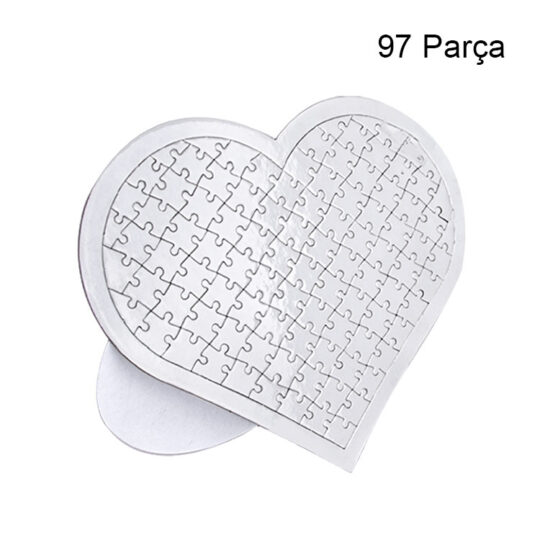 Gömeç Paket Süblimasyon Kalp Puzzle A3 - 97 Parça - AG9Q | Hep Lazer Kırklareli Promosyon