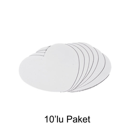 Gönen Süblimasyon Kalp Magnet - 10'lu Paket - 5ZXR | Hep Lazer Kırklareli Promosyon