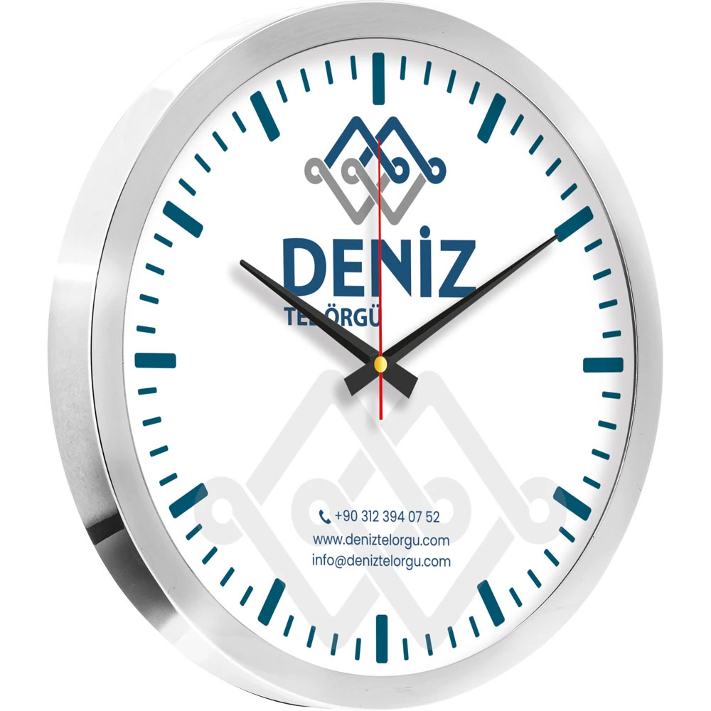 Büyükçekmece Metal Duvar Saati - DWDT | Hep Lazer Kırklareli Promosyon