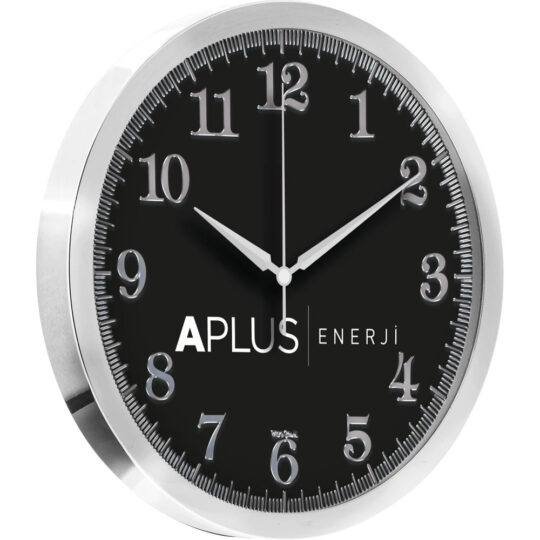 Akseki Metal Duvar Saati - 0C6P | Hep Lazer Kırklareli Promosyon