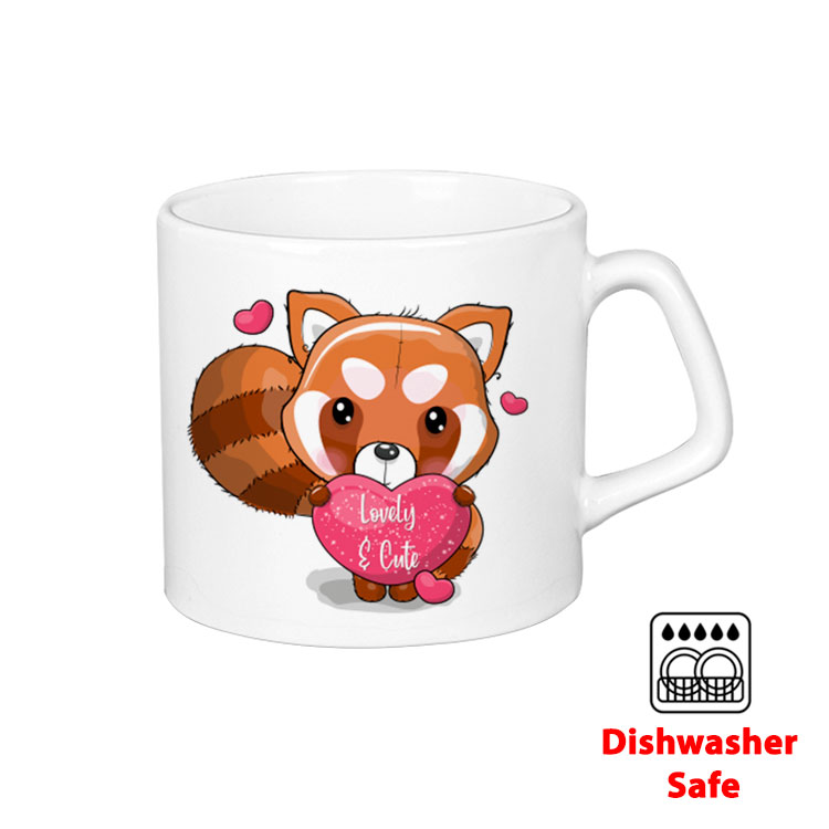 Kemalpaşa Afilli Beyaz Porselen Kupa Bardak - Kutulu - AX2F - Görsel 2