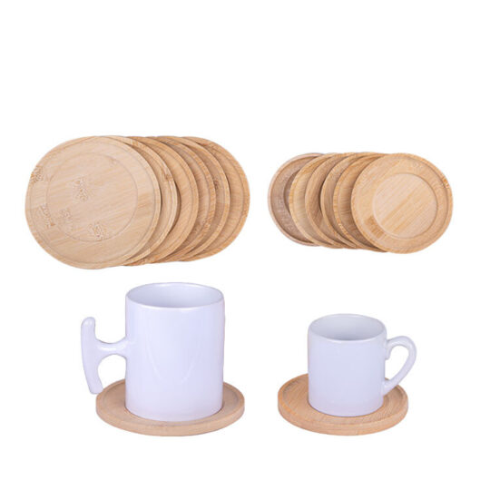 Alanya Ahşap Kupa ve Fincan Altlığı - 6'lı paket - DQ5W | Hep Lazer Kırklareli Promosyon