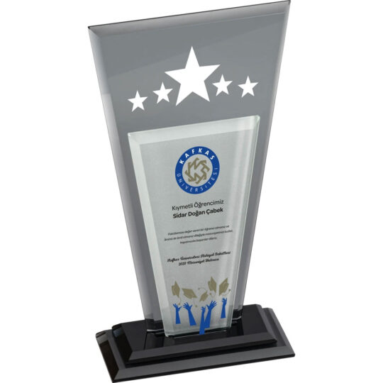 Kemalpaşa Kristal Plaket - EG5F | Hep Lazer Kırklareli Promosyon