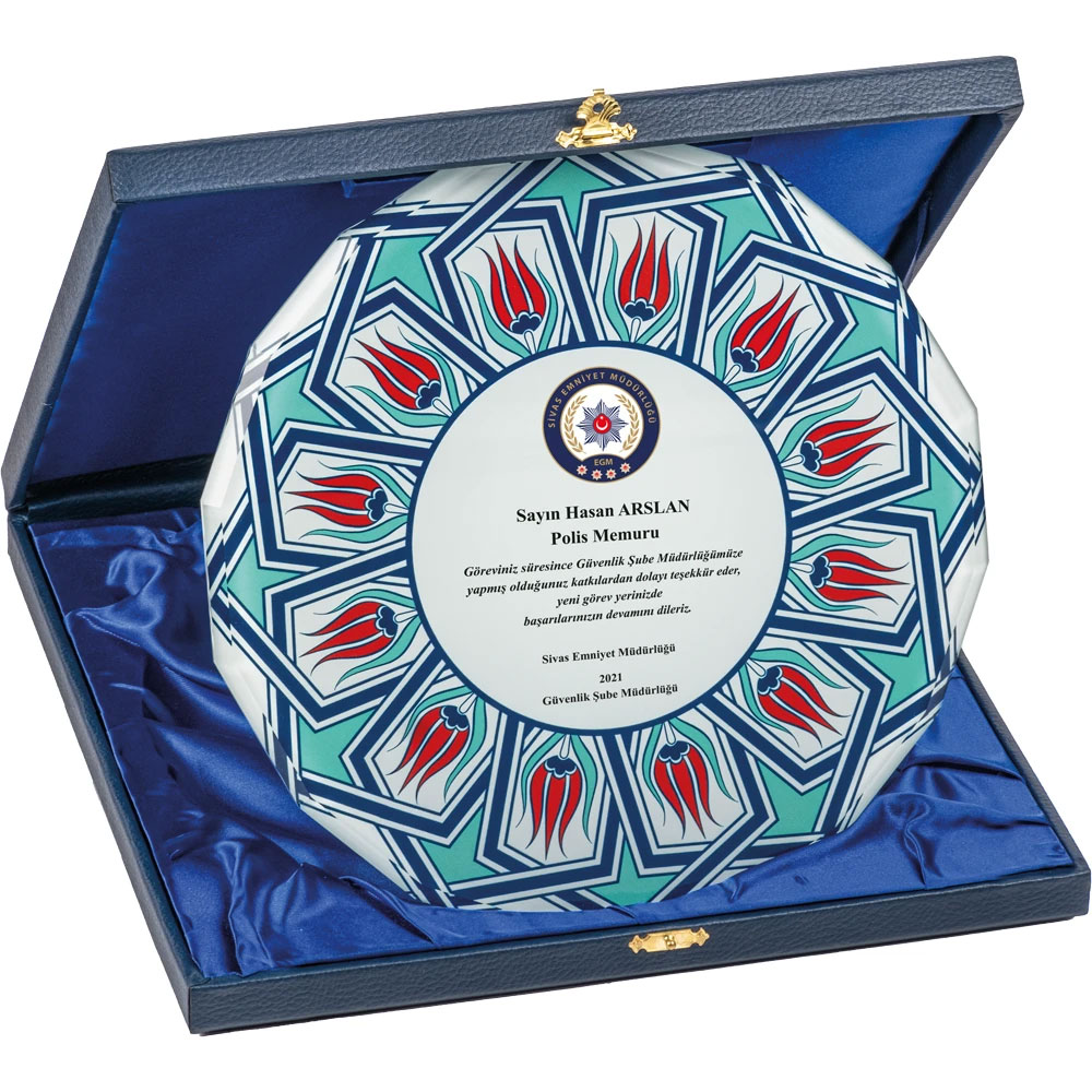 Gebze Kutulu Kristal Plaket - SMOA | Hep Lazer Kırklareli Promosyon