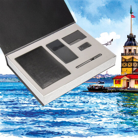 Seyhan İstanbul Hediyelik Set - Z178 | Hep Lazer Kırklareli Promosyon