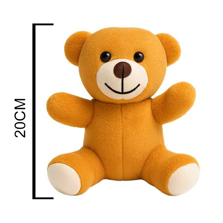 Burhaniye Kahverengi Pelüş Oyuncak Ayı 2ad - 8V9C - Görsel 4