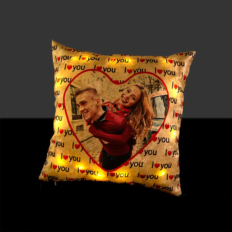 Tuzla Led Işıklı Kadife Yastık Kılıfları - MPJK - Görsel 3