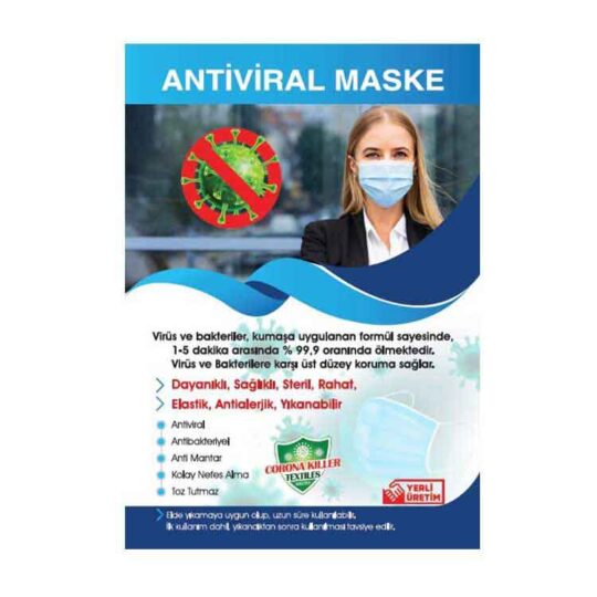 Kadıköy Maske Broşürü ve Poşeti - 19O4 | Hep Lazer Kırklareli Promosyon