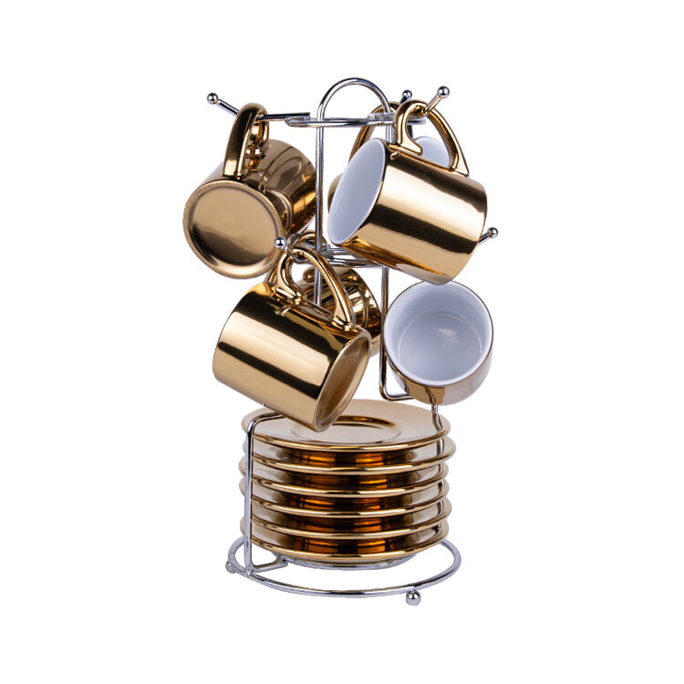 Muratlı Paslanmaz Metal Fincan Stand - YLIH - Görsel 4