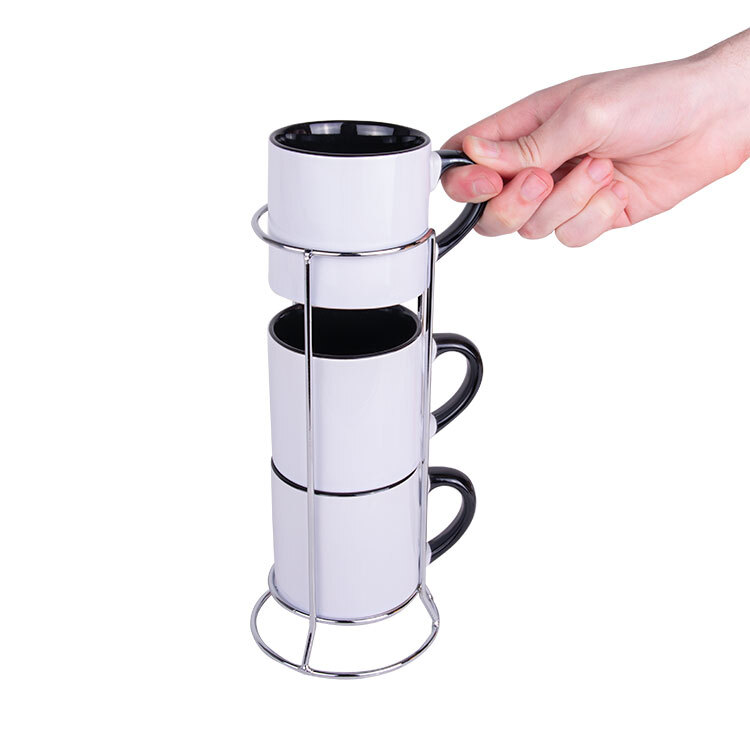 Muratlı Paslanmaz Metal Fincan Stand - YLIH - Görsel 2