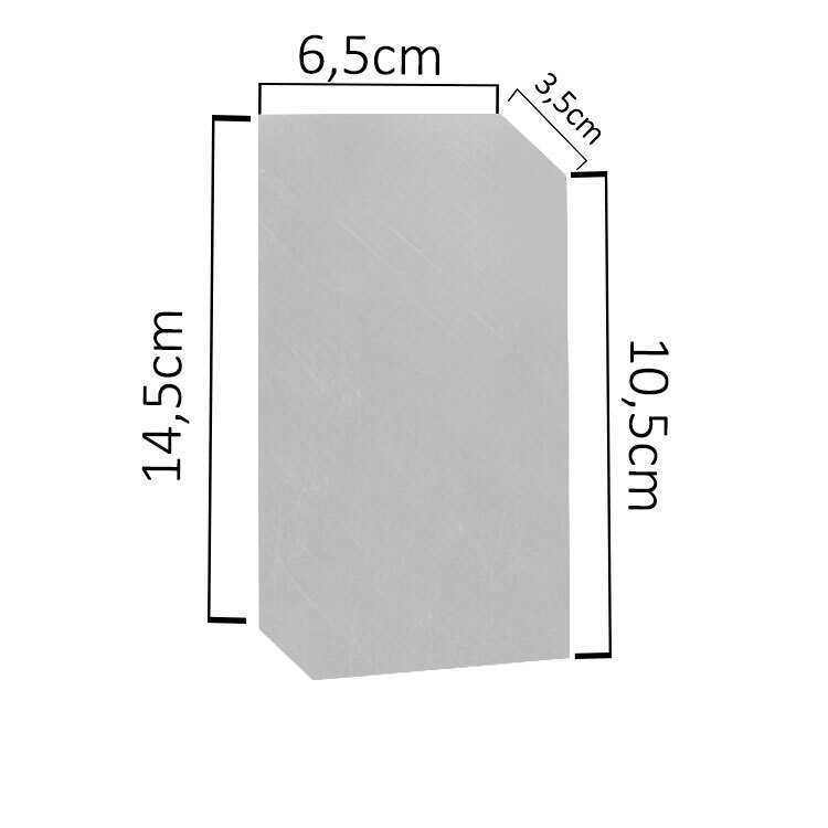 Bayraklı Kodlu Kristal Plaket Baskı Metali - 7FEL - Görsel 3