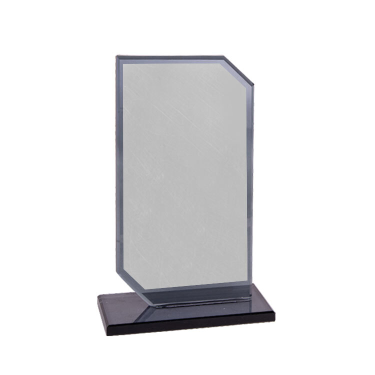 Bayraklı Kodlu Kristal Plaket Baskı Metali - 7FEL - Görsel 2