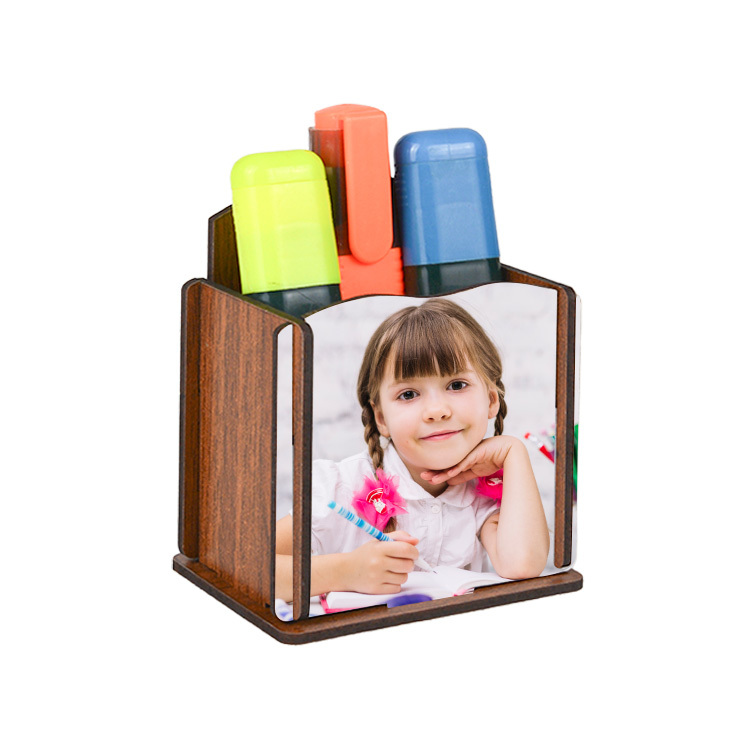 Urla Süblimasyon Ahşap Kalemlik - 5'li Paket - K8M8 - Görsel 3