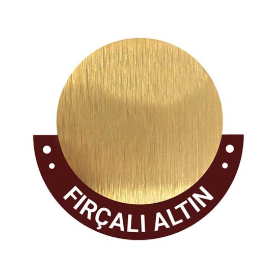 Şehitkamil Süblimasyon Fırçalı Gold - Altın Baskı Metali - 30x60cm - 7QQG | Hep Lazer Kırklareli Promosyon