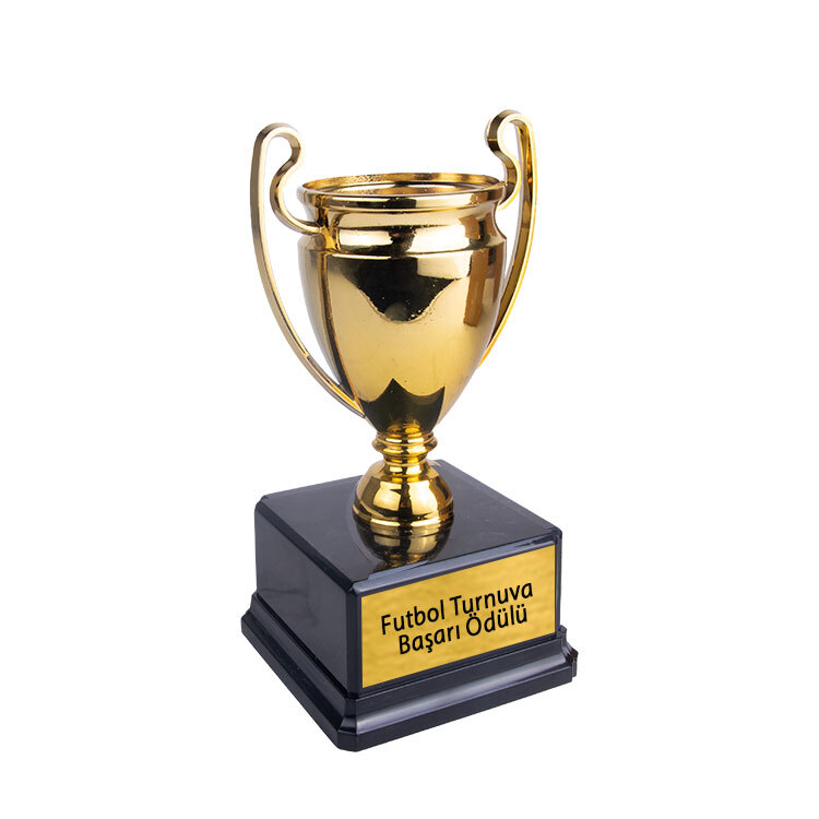 İzmit Süblimasyon Altın - Gümüş Şampiyon Ödül Kupası - 23cm - EIAD - Görsel 3