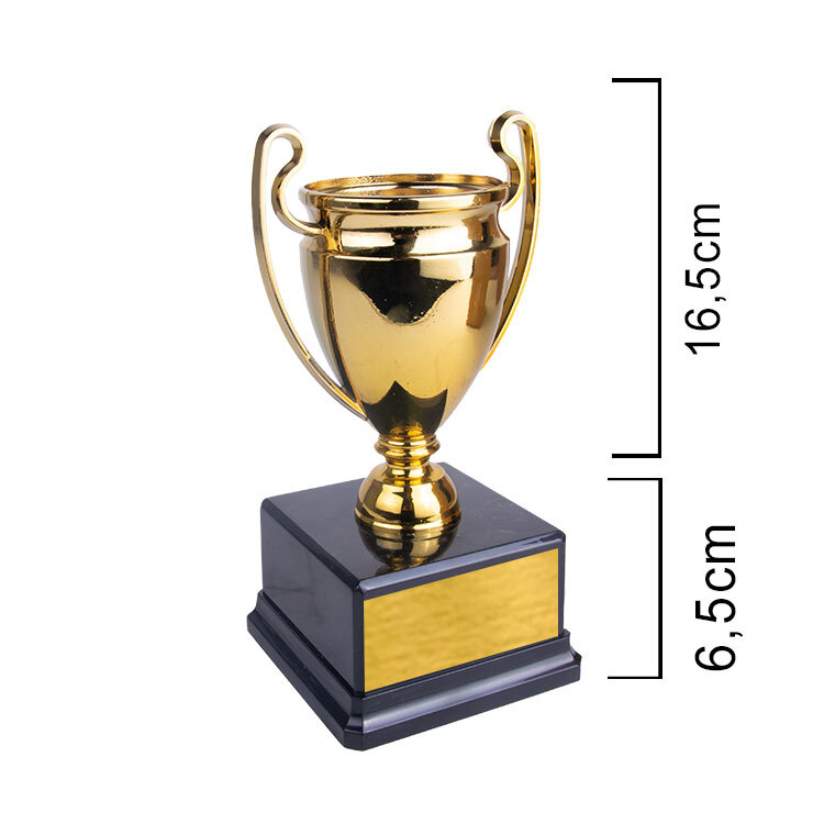İzmit Süblimasyon Altın - Gümüş Şampiyon Ödül Kupası - 23cm - EIAD - Görsel 4