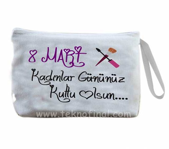 Kalecik Sublimasyon Beyaz Bayan El Cüzdanı - GNQL | Hep Lazer Kırklareli Promosyon