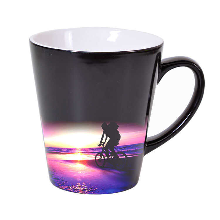 Elmalı Süblimasyon 12oz Sihirli Konik Siyah Sihirli Kupa - 0IBZ - Görsel 3