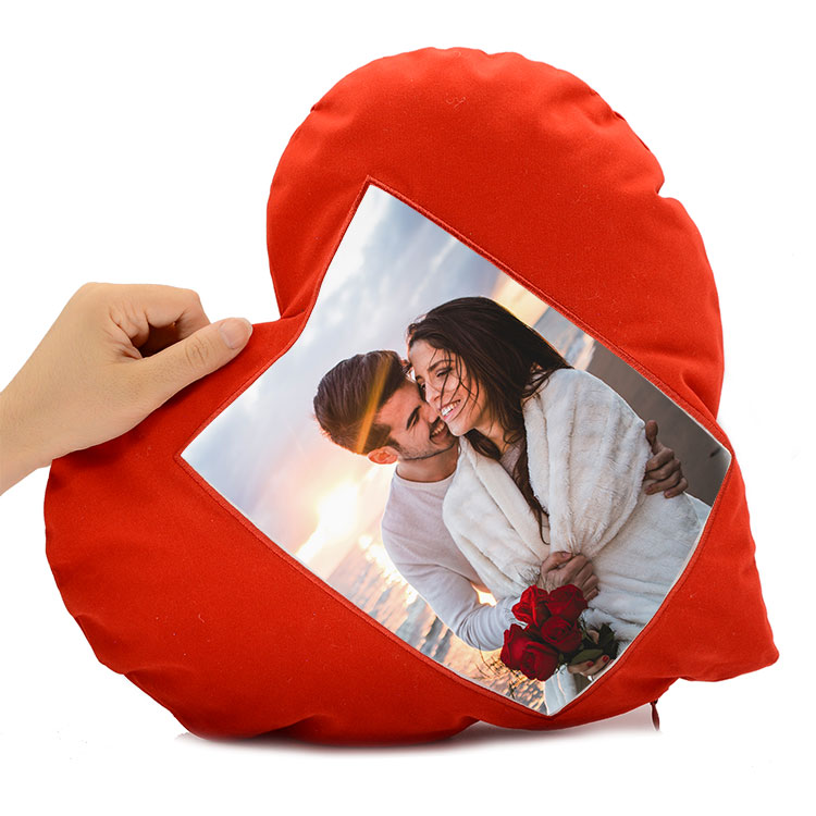 Mudanya Süblimasyon Kırmızı Kalpli Yastık Kılıfı 2ad - N3WZ | Hep Lazer Kırklareli Promosyon