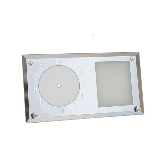 Sındırgı Süblimasyon Kristal Saat Camı - 16x30cm 2ad - Q37M | Hep Lazer Kırklareli Promosyon