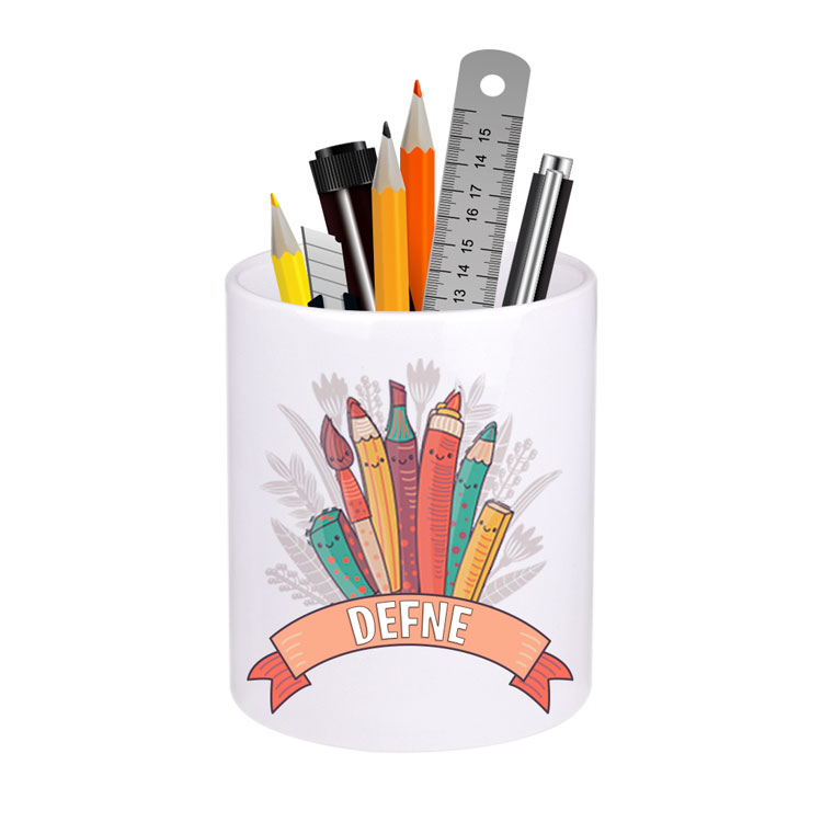 Çukurova Süblimasyon Porselen Kalemlik - Kutulu - AOO7 - Görsel 2