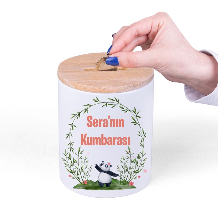 Menemen Süblimasyon Porselen Kumbara - Koli-36ad - Z8YJ - Görsel 3