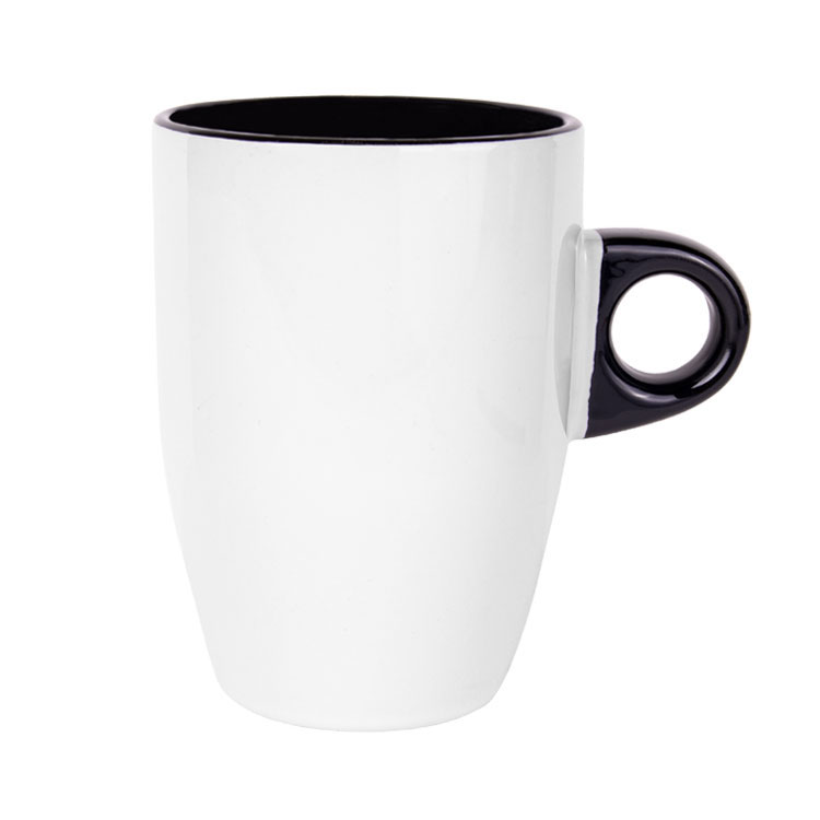 Gebze Süblimasyon Porselen Siyah Latte Kupa Bardak - NZH7 - Görsel 4