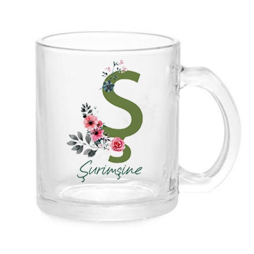 Sarıyer Süblimasyon Şeffaf Cam Kupa Bardak - Kutulu - XRRR - Görsel 4