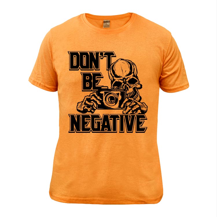 Bodrum Turuncu Pamuklu Tişört - NMYI - Görsel 2