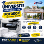 Edirne ucuz fotokopi ve kargoyla ders notu